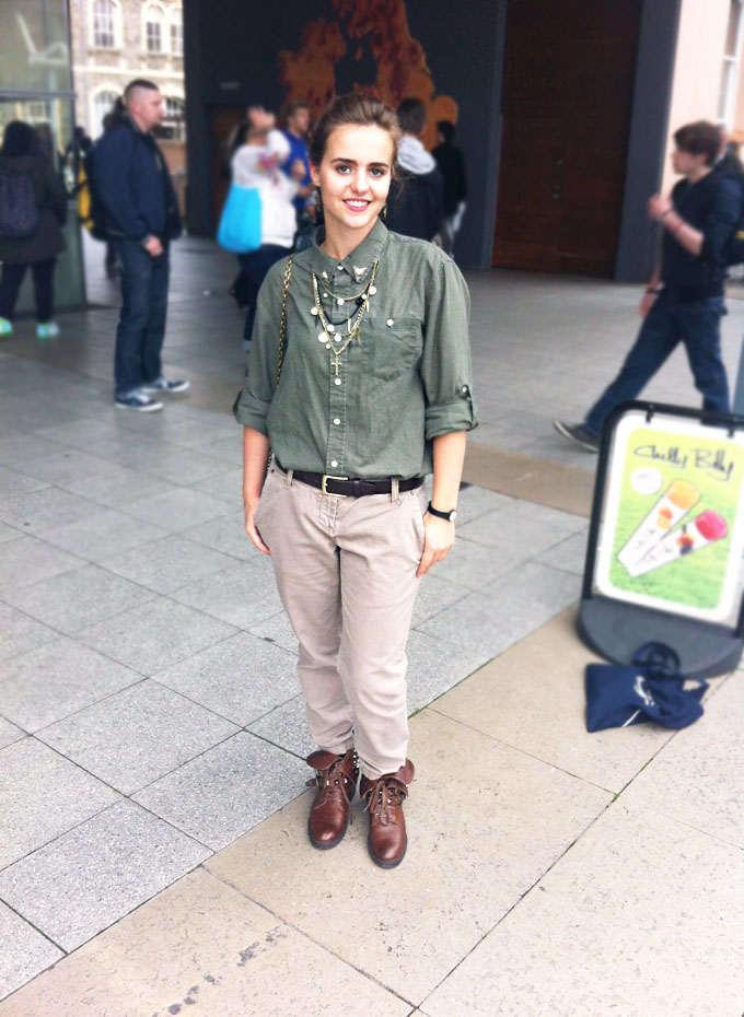 Name: Eleanor Odell Degree: 3rd year Physics Boots: Zara
