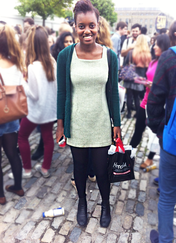 Name: Nalina Camara Degree: 2nd year History Dress: Kookai