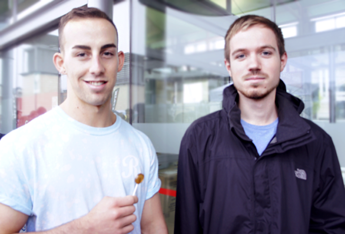 The other Dan (left) & Tom. 
