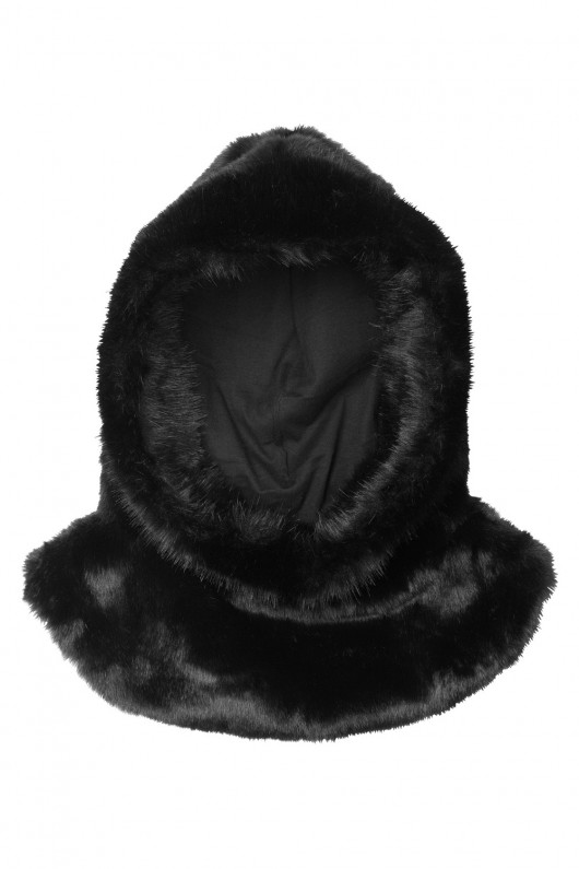 'Chiara' faux fur hood, £25 