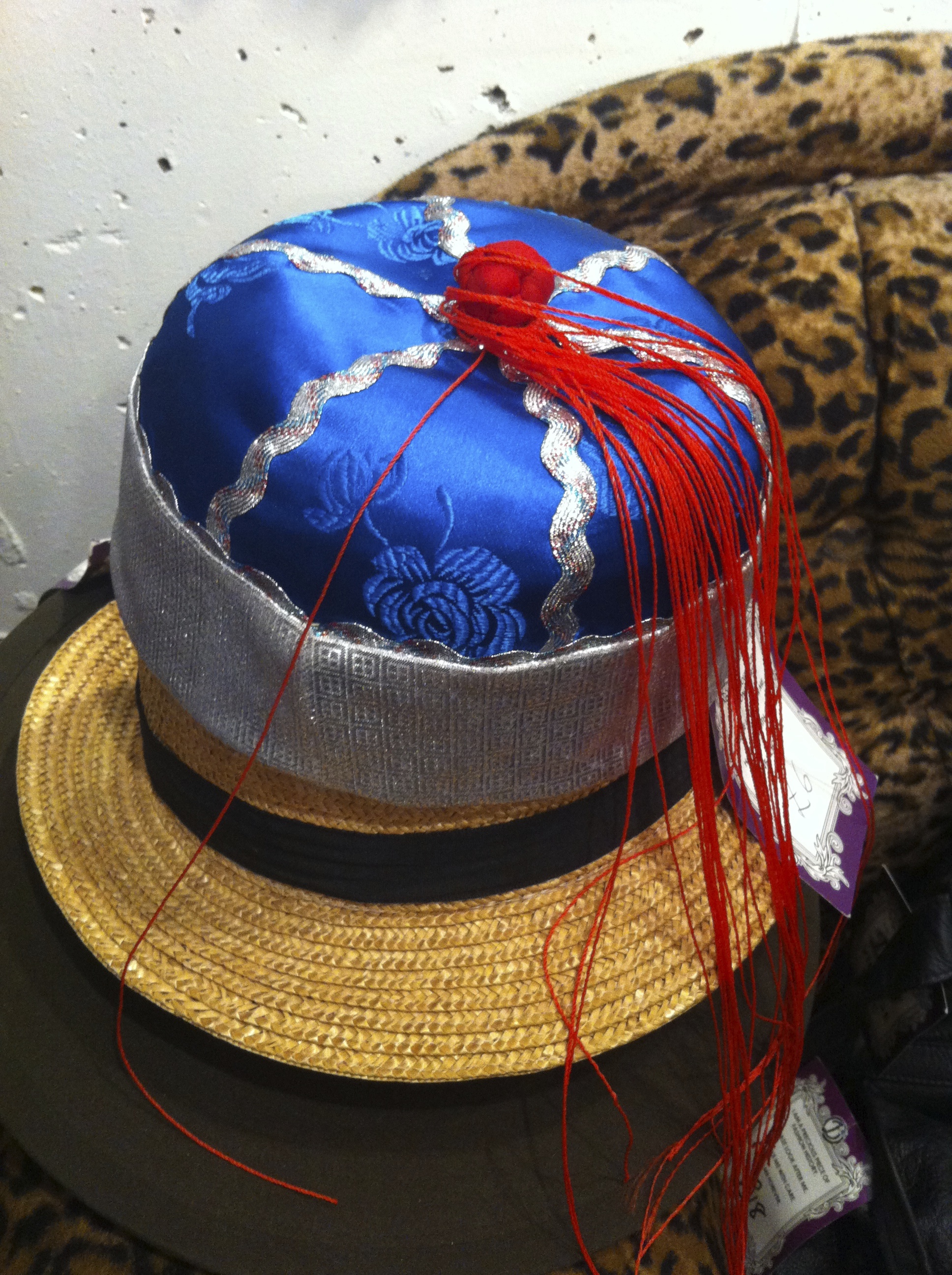 Questionable hats at Shop Dutty. 