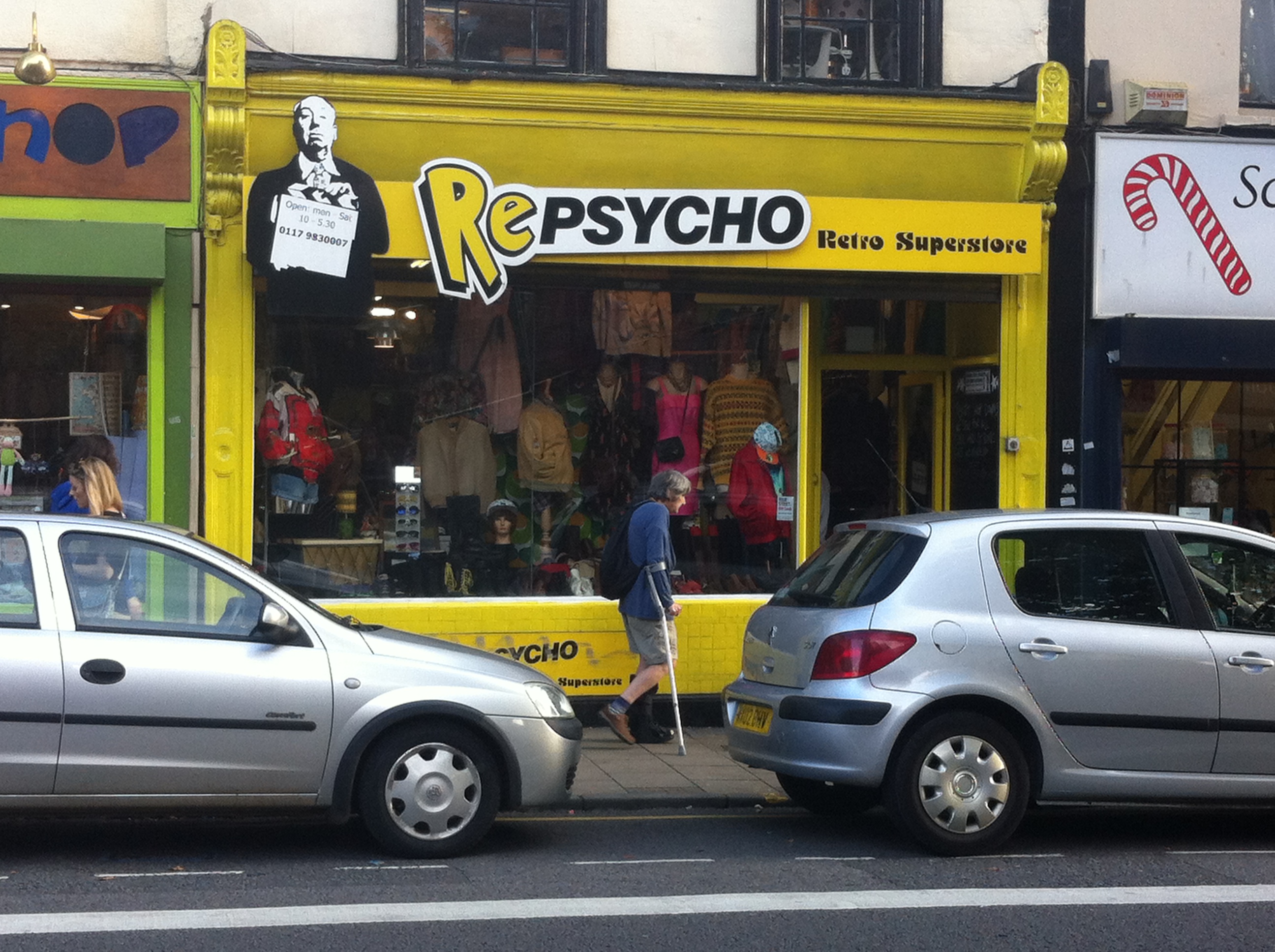 Gloucester Road: vintage paradise. 