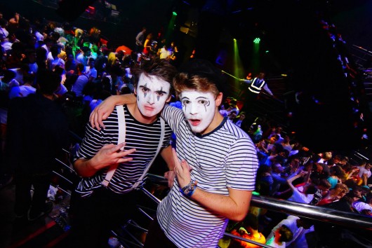 Miming: a great way to cover up drunken slurring. 