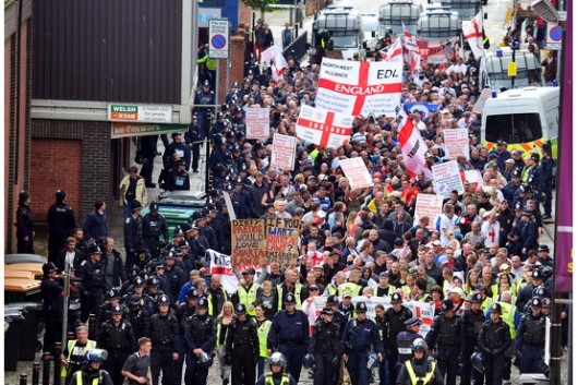 National Front Disco: The EDL are coming to Brizzle. Photo: Dan Regan