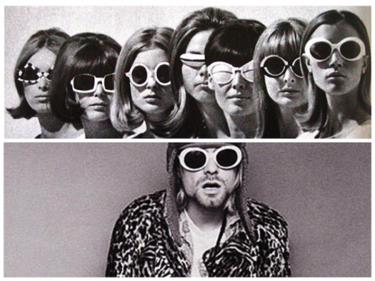 Even Kurt Cobain got into the swing