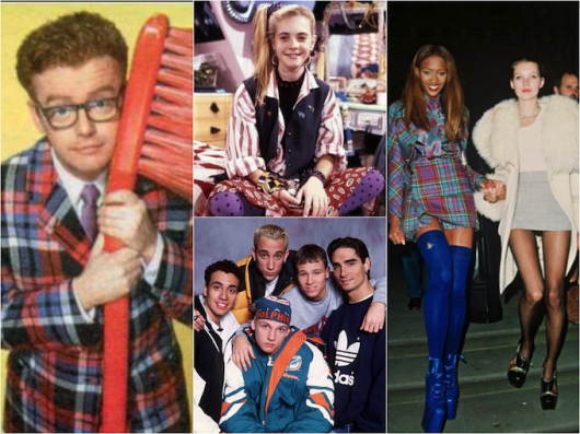 90s Flashback: L-R: Chris Evans, Clarissa, Backstreet Boys and Naomi Campbell with Kate Moss