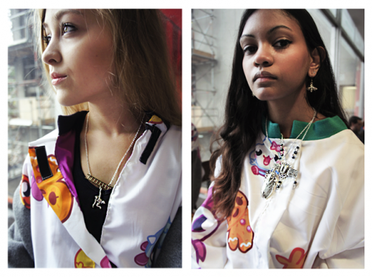 Necklaces by Bristol designer, Flo Nightingale