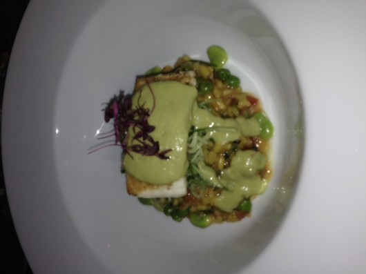 Halibut and Saffron Risotto 2
