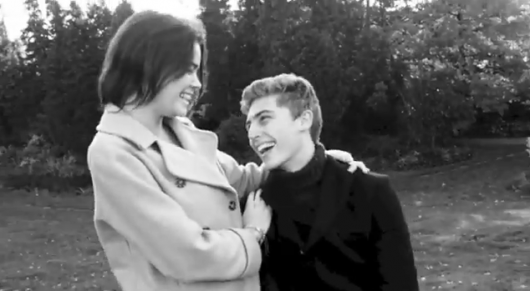 A couple in love