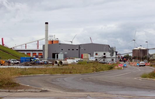 The processing plant where Mr. Elsey's body was found by workers