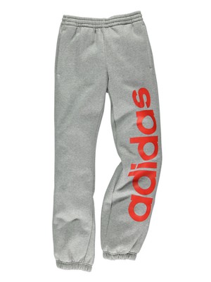 The cuffed tracksuit bottom was deemed even worse if it carried an Adidas logo. 