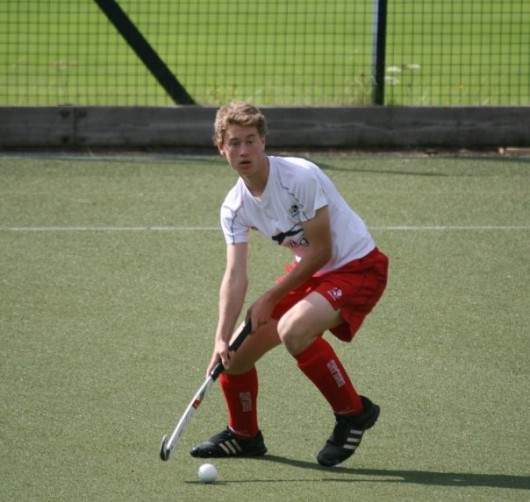 The rising star of the men's hockey team