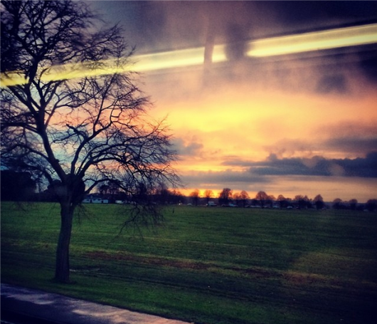 Sunset on Durdham Downs Picture: @2ScottSalter