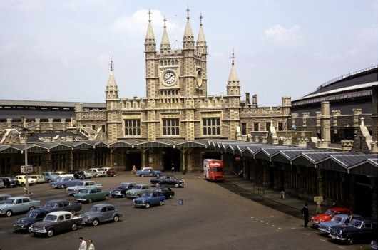 Why oh why must we sit an exam in a train station?