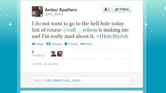 What a moron 
