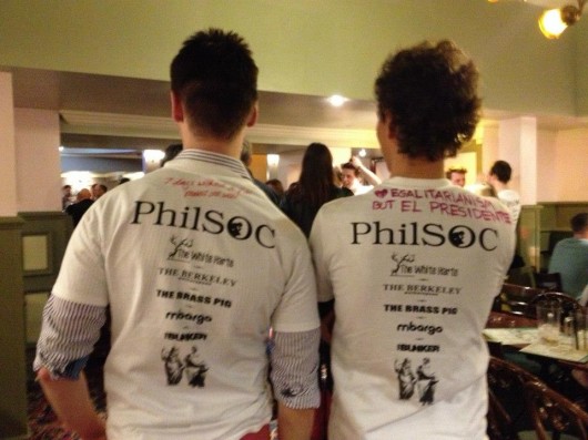 This Was In Spoons. PhilSoc Sure Knows How To Party!