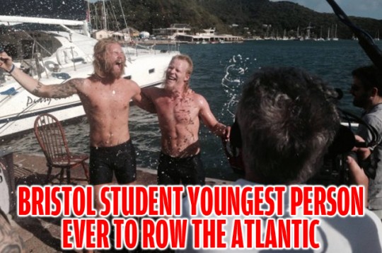 These Bristol rowers raised thousands for charity by rowing the Atlantic!