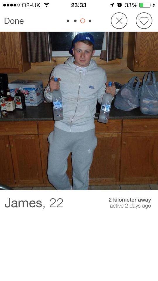 The sort of person you'll find on Tinder