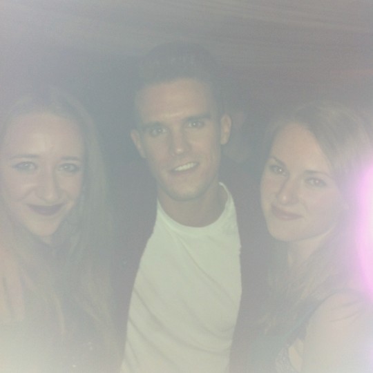 Forced smiles all round