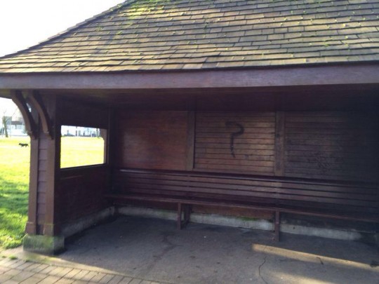 Downs bus stop