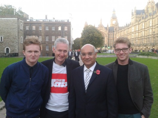 Won't be long before you're rubbing shoulders with the Westminster "elite"