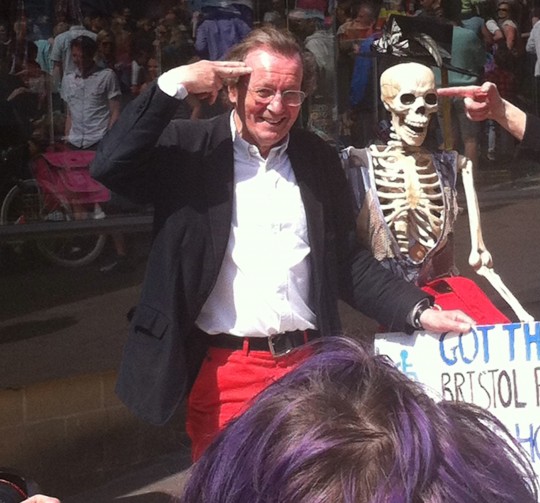 Bristol's mayor George Ferguson described the park as a 'good idea'.