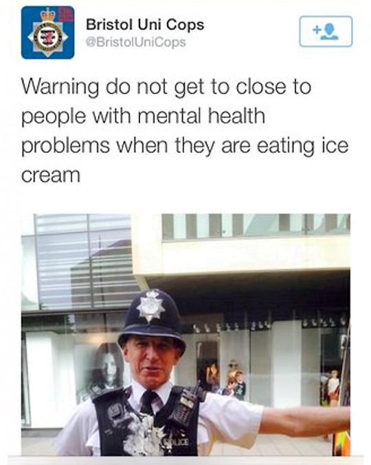 The tweet on Bank Holiday Monday quickly drew criticism from other Twitter users