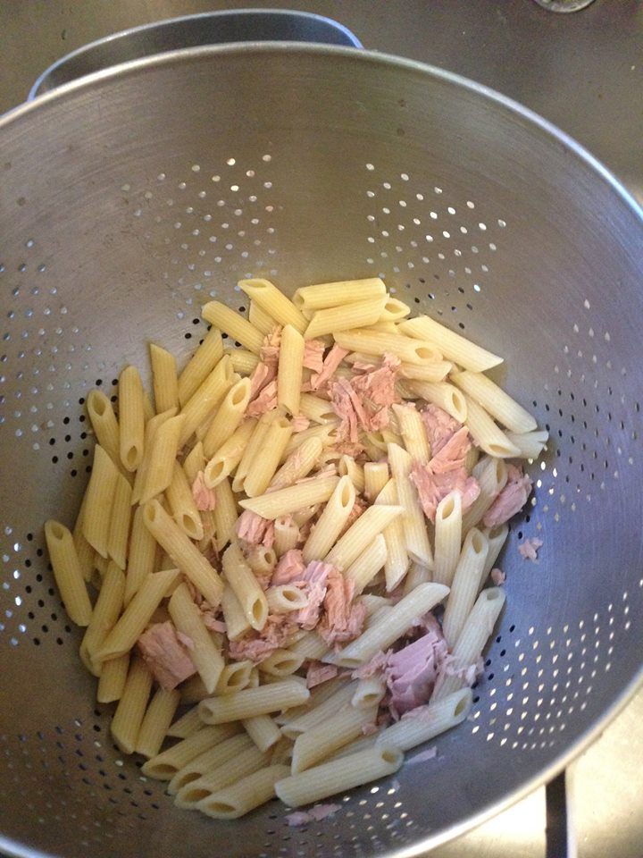 This is not an exciting meal, no matter how you spin it