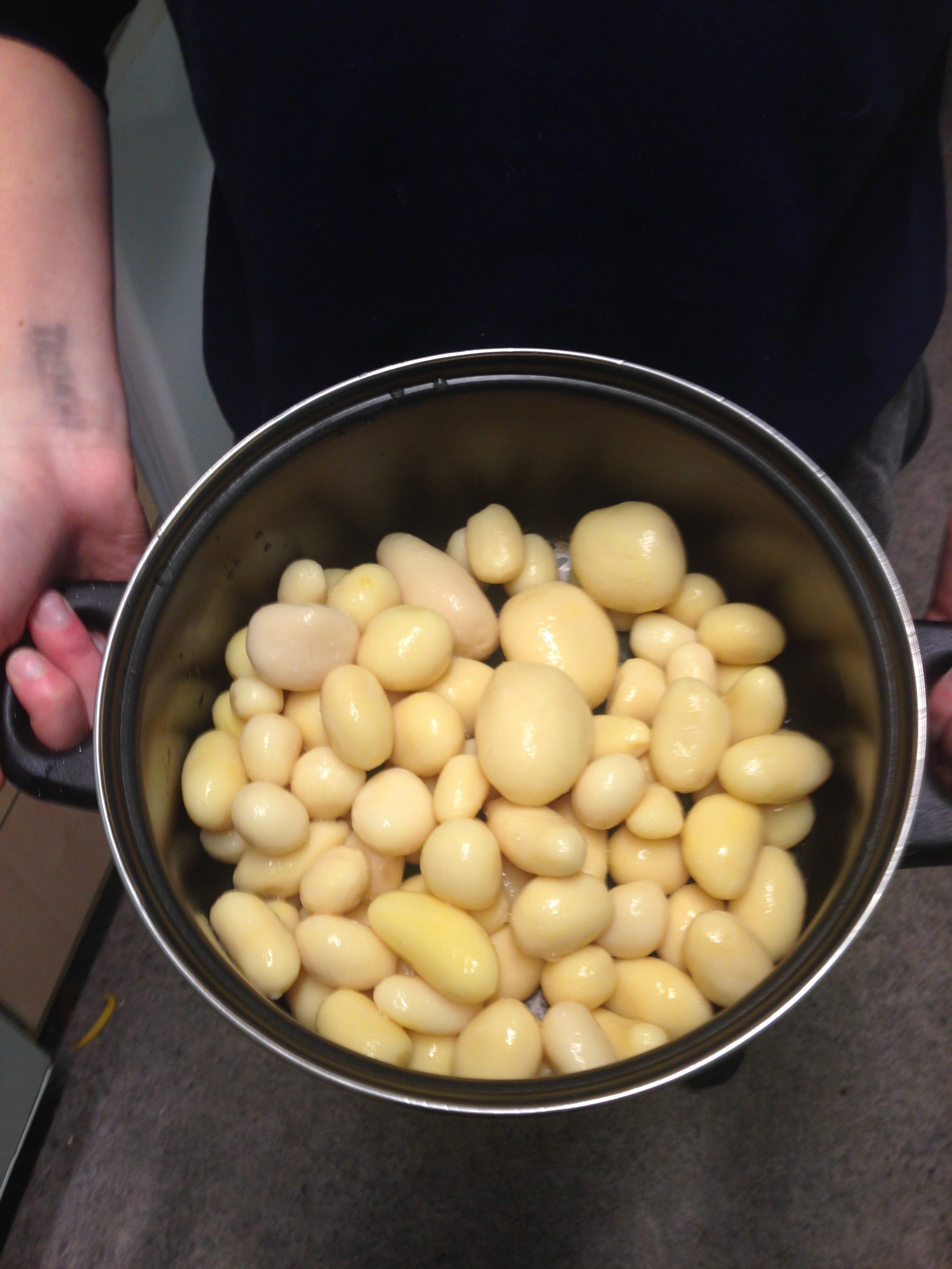 They do not look like potatoes