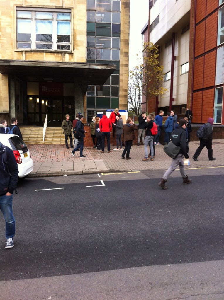 "I've seen scarier pubic hair than this lot" - the comment of one passerby on the protesters. 