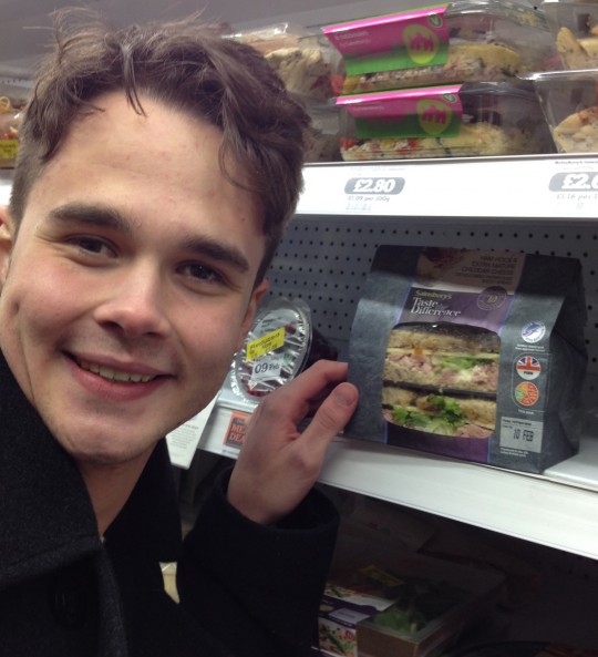 George stocking up for the Revolution 