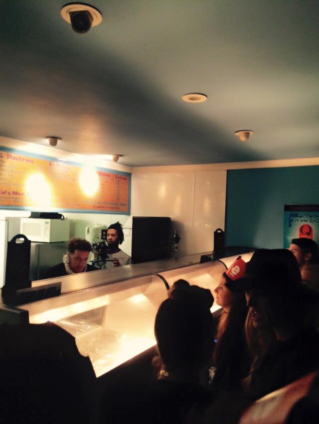 His DJ setup looks like my bedroom setup in Badock Hall