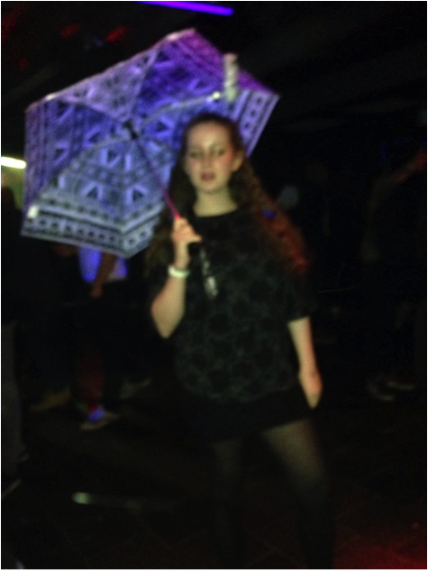 HD photo of me with my umbrella