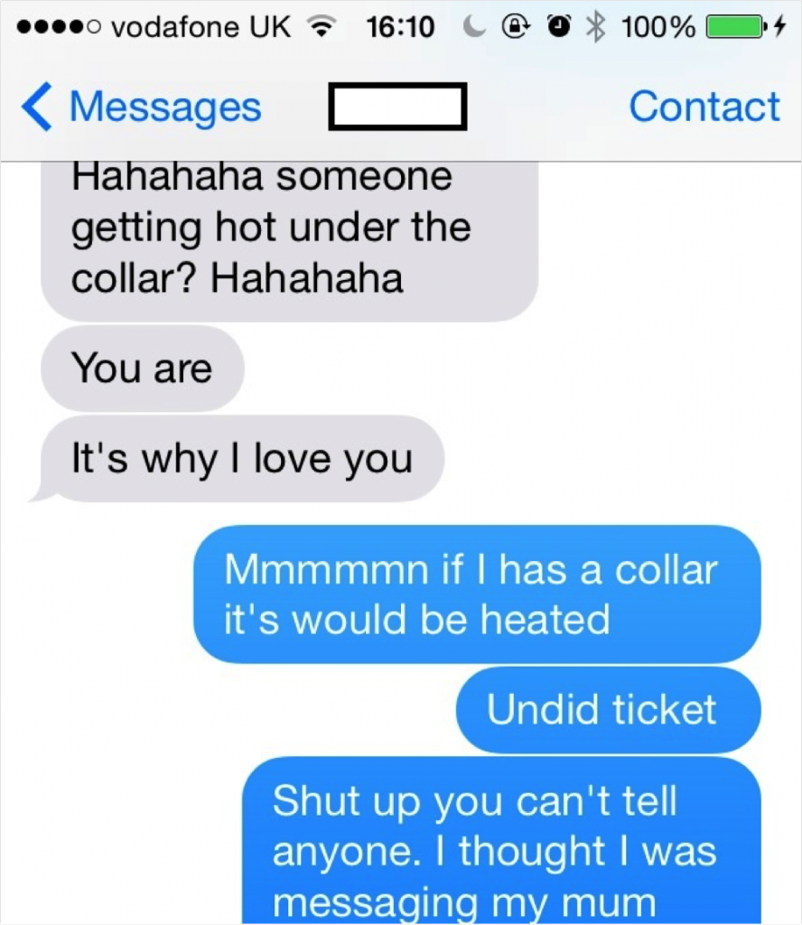 Don't speak to your mum like this