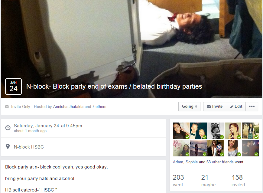 Were you cool enough to be invited?