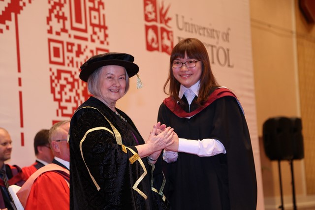 When Bae gives you your degree