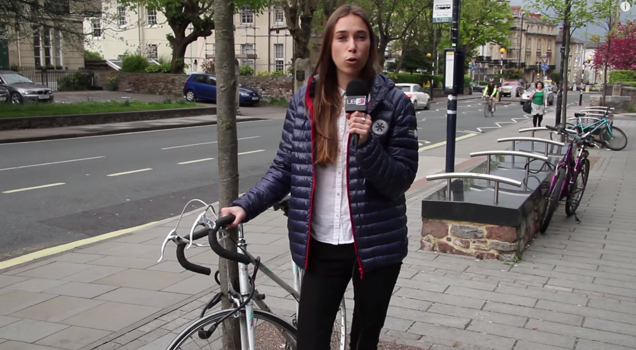 Me on UBTV: remember the camera adds ten pounds