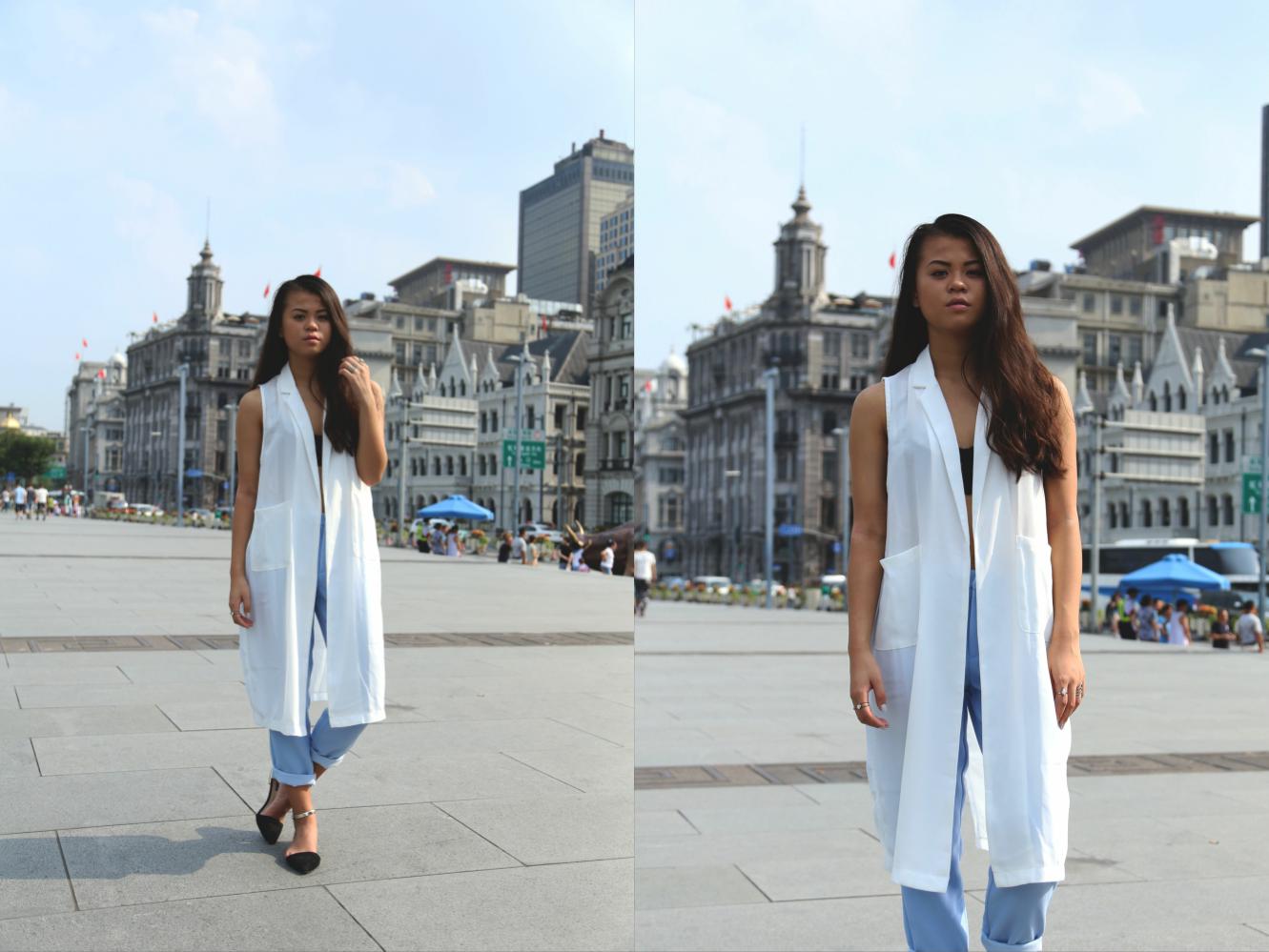 Taken on the Bund platform.