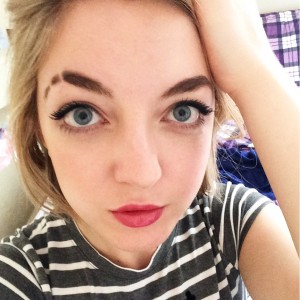 A few inches of makeup definitely helps