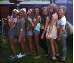 group of girls