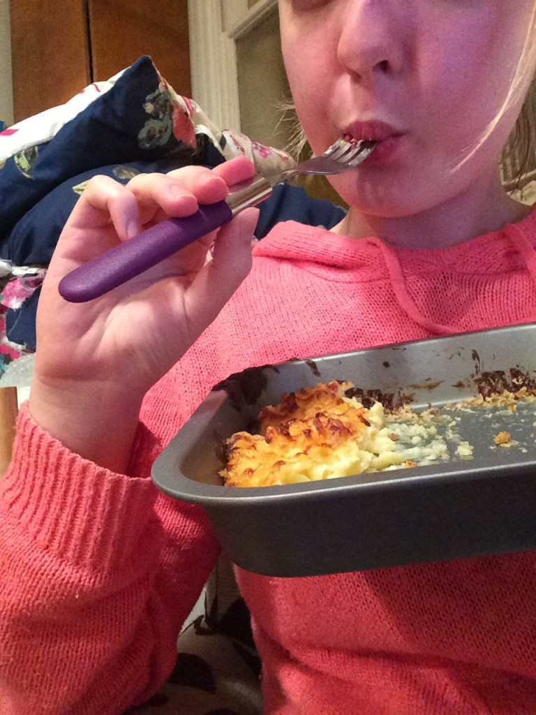 Crusty and cheesy, and the pasta's not bad either