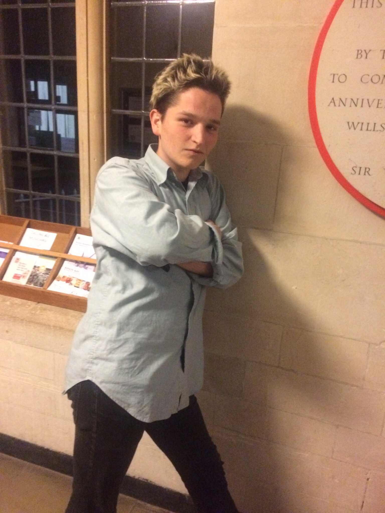 Michael Bright, from Newham Sixth Form College in East London says, "We're unfairly represented."