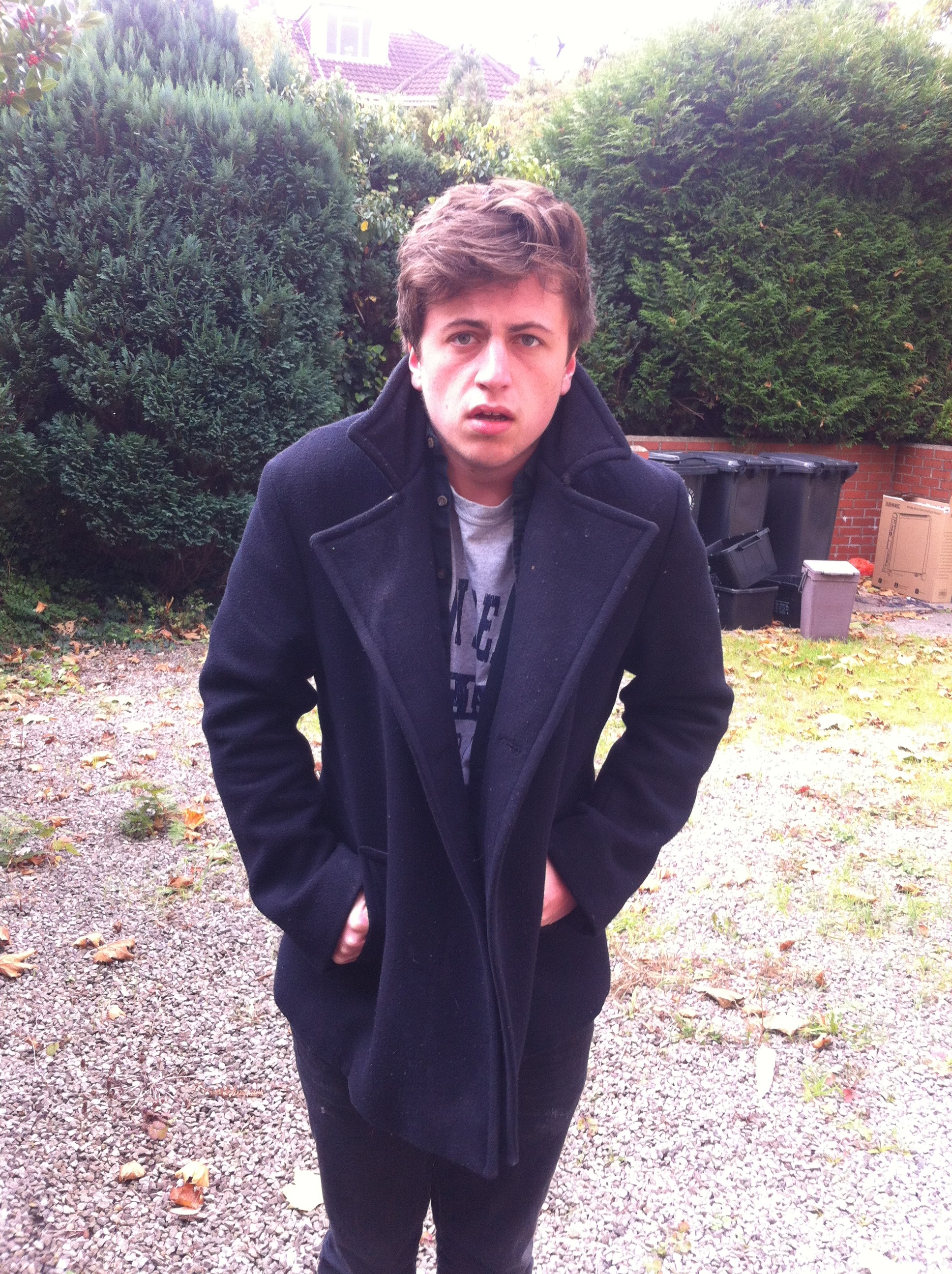 They've been wearing coats and jumpers 