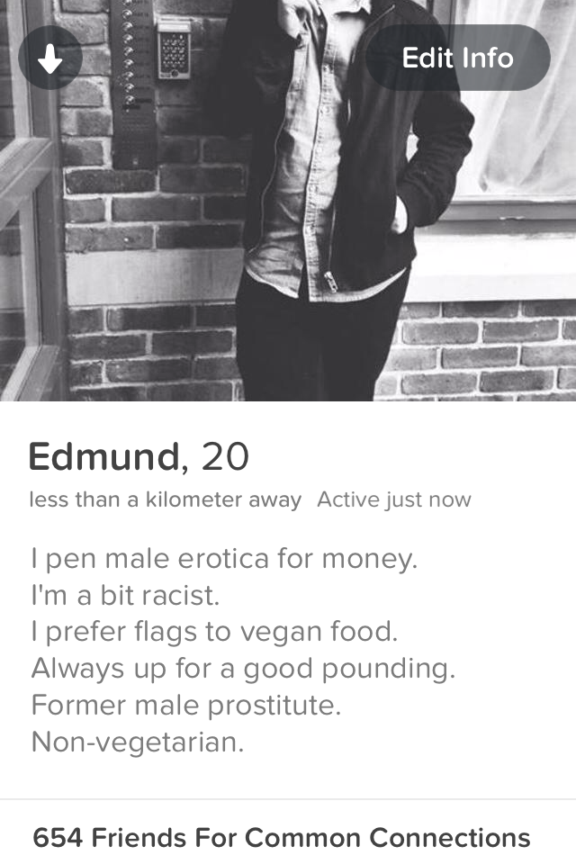 This shouldn't be your bio.