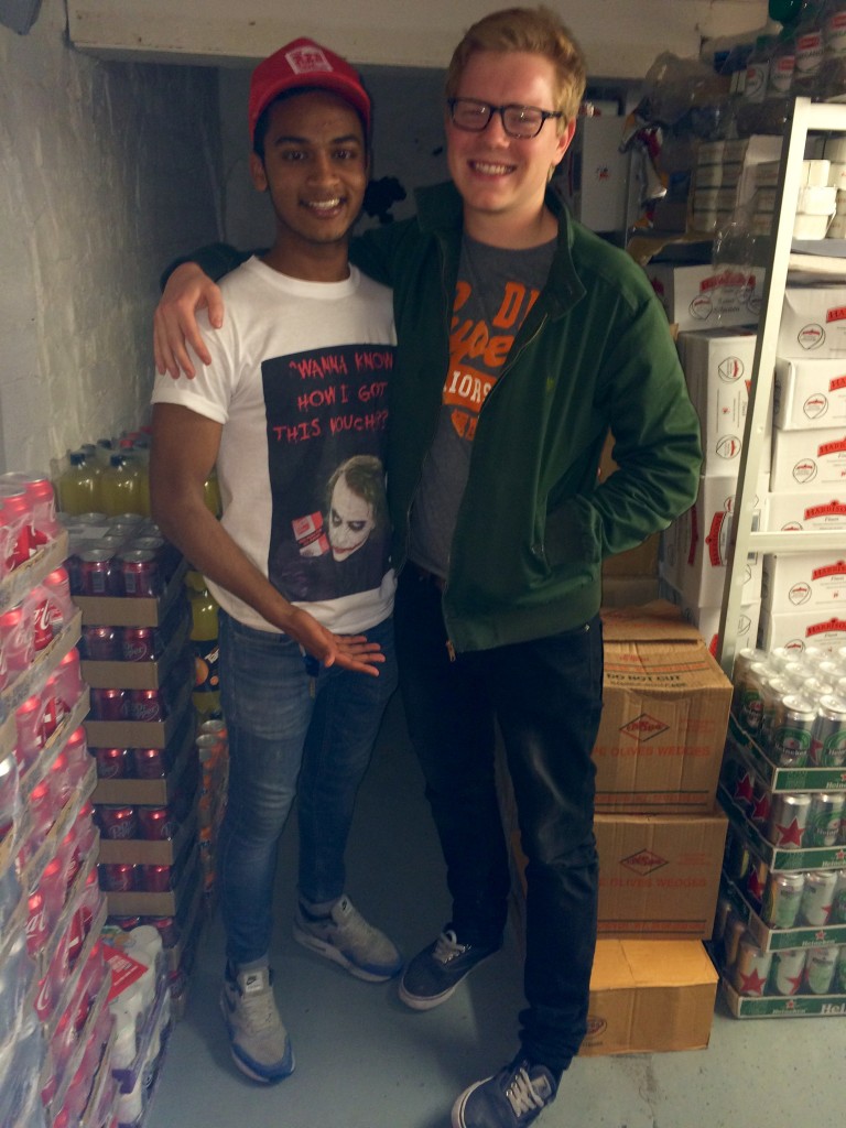 Employee Ayush and Ed Howell