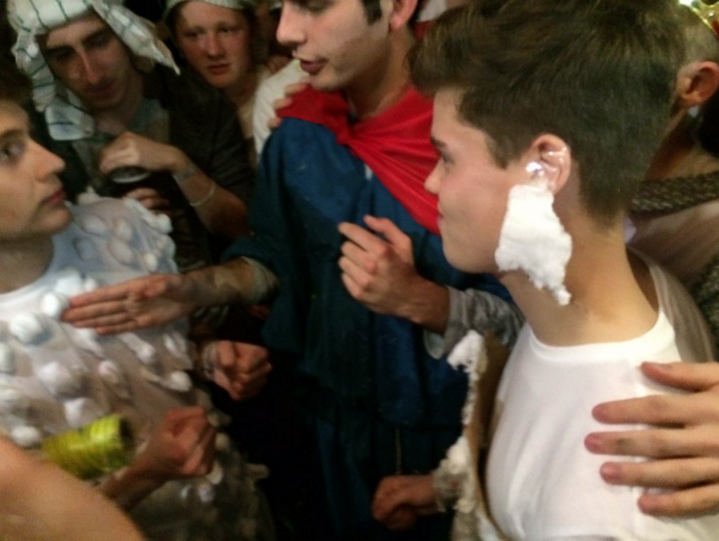 Andy seeing off the competition Credit - @ExeterUniHC