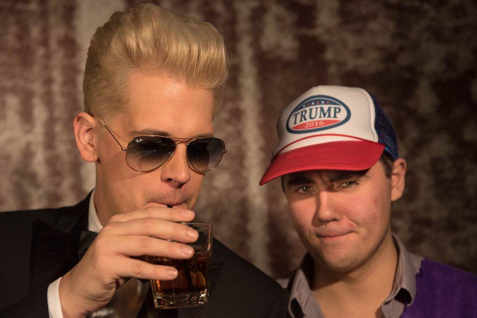 Ben and Milo at one of Milo's parties this weekend
