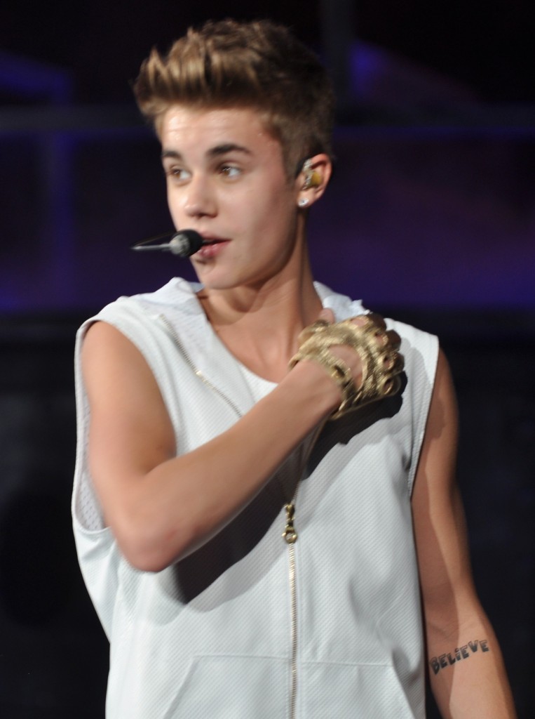 Unfortunately, Bieber won't be there in person