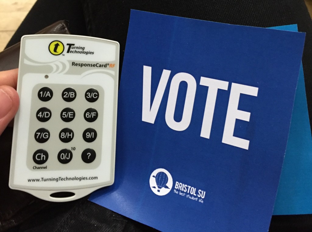 The voting remote