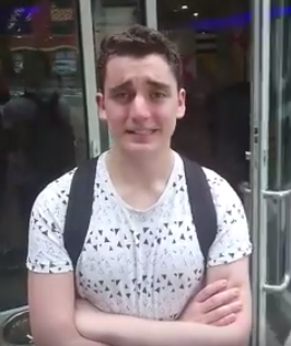 Fresher Jack Butler was not amused